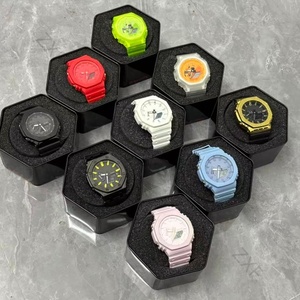 Vente en gros usine : Accessoires de <span class=keywords><strong>montre</strong></span>, boîtier de <span class=keywords><strong>montre</strong></span> griffe d'ours plaqué or avec diamants Moissanite VVS pour GA2100 - Product Image 4