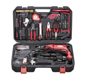 Kafuwell H13037a Hộ Gia Đình Công Cụ Thiết Lập Đa Chức Năng Allen Xe Công Cụ Kit Hộp Hex Ổ Cắm Đặt Vít Ratchet Tay Công Cụ Thiết Lập - Product Image 1