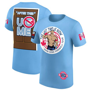 T-Shirt Estiva Arancione da Uomo John Cena Farewell Tour 2025 Knoxville a Maniche Corte Magliette da Donna Abbigliamento Sportivo per Bambini - Product Image 2