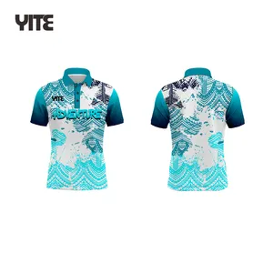 Custom Maori Design Polo T Shirts High Quality Men Polo Shirt Polyester Fabric Breathable T Shirt