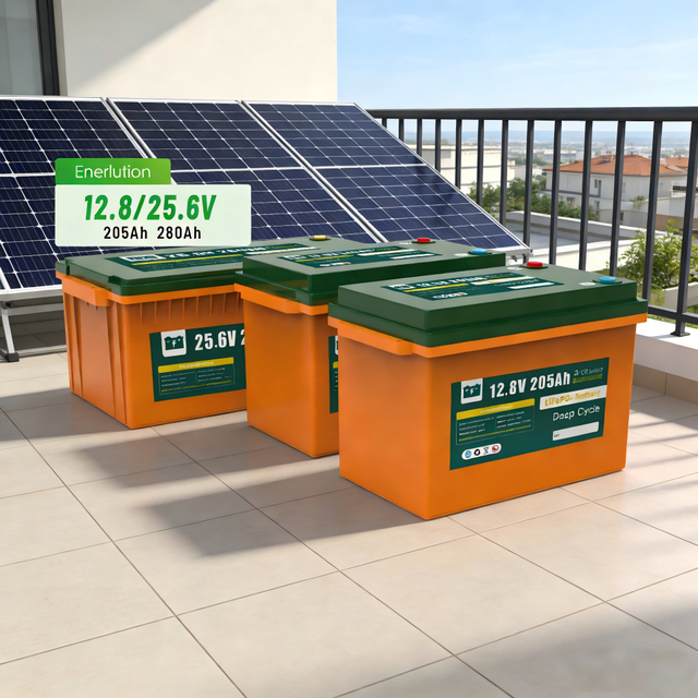 Low Voltage Lithium Batteries 12V 24V 48V 205Ah 280Ah 300Ah Solar Energy Power LifePO4 LFP Lithium Battery for Home Use