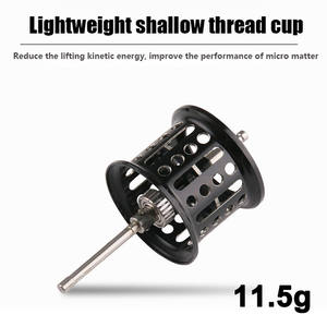 Topline 9 + 1BB Max <span class=keywords><strong>Drag</strong></span> 6kg Todo el carrete de metal Carrete de pesca Rueda de resistencia al agua Carretes giratorios de pesca - Product Image 2