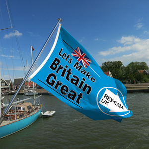 Drapeau britannique pour les élections : « Let's Make Britain Great Reform », vente en gros de drapeaux Union Jack Grande-Bretagne / drapeaux nationaux britanniques/pays - Product Image 2