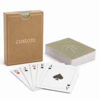 Cartes à jouer promotionnelles personnalisées, jeu de cartes en papier et emballage de marque pour événements et marketing B2B