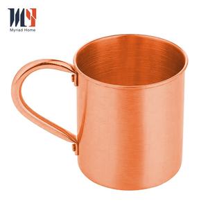 Consegna rapida in fabbrica 450ml di mulo di mosca tazza di rame 100% rame puro e spesso con forte manico rivettato da muli di rame - Product Image 4