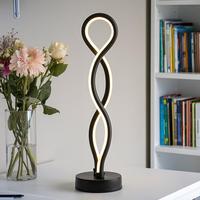 Pratique Polyvalent Chambre Chevet LED Lampe De Table Design Modèle Spirale Salle D'étude Dortoir 220V Lampe De Table