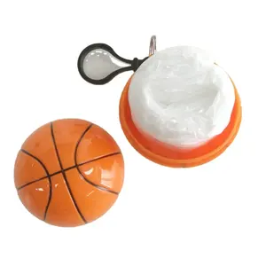 Promozione impermeabile a sfera di emergenza usa e getta in diverse forme palla di plastica personalizzata facile da trasportare in caso di pioggia