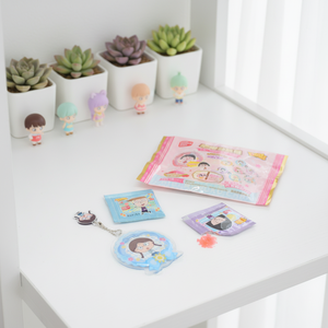 Licenza IP Chibi Maruko Caramelle Frizzanti con Giocattolo Scatola Sorpresa Dolciumi con Distintivo OEM - Product Image 3