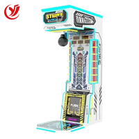 Poinçonneuse d'arcade de boxe en métal à pièces à vendre