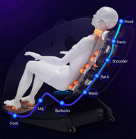 Pas cher prix multifonctionnel massage complet du corps zéro gravité personnes âgées fauteuil de massage pour chambre chaise de massage