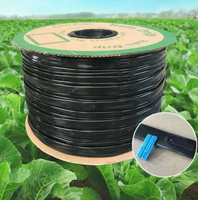 Ruban/tuyau/courroie/ligne d'irrigation HYRT en PE double couche résistant aux UV pour système d'irrigation agricole économe en eau