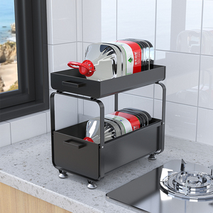 Under Sink Organizer New Item Under Shelf Sliding Drawer Storage Basket Sink Organizer Kitchen Basket Under Sink Storage Organizer Shelf