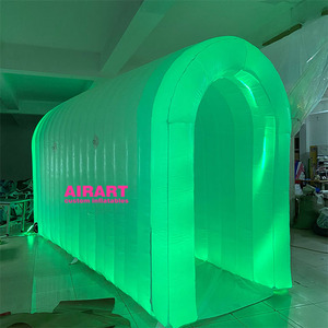 <span class=keywords><strong>Inflatable</strong></span> trắng đường hầm, sáng lối vào đường hầm inflatables, Wedding party trang trí đường hầm <span class=keywords><strong>Inflatable</strong></span> LED chiếu sáng đường hầm - Product Image 4