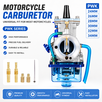 Nouveau carburateur de remplacement en alliage d'aluminium 24mm-34mm pour moto, motocross, dirt bike, VTT, quad