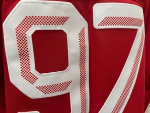 卸売 ユニセックス ブラック ホワイト レッド 新モデル アイスホッケー ジャージ 29 ネイサン・マッキノン 8 ケイル・マカー 97 コナー・マクデイビッド - Product Image 2