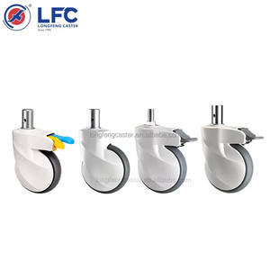 Dispositivos médicos Ruedas Para Cama De Hospital Camas De Enfermería Equipo de hospital Rueda de rueda médica - Product Image 1