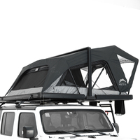 Tente de toit OrthFrame MAX quatre saisons à double couche pour 4 personnes, vue panoramique, design imperméable, ouverture automatique rapide