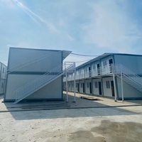 Mini-maisons personnalisables, appartements préfabriqués, conteneurs de bureau modernes portables de 40 pieds et 20 pieds, maison conteneur modulaire en kit