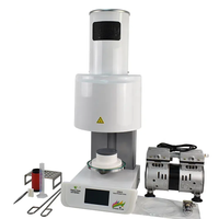 Modelo popular compatible con todos los bloques de porcelana de fundición Horno de prensa de porcelana dental