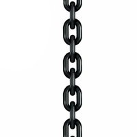 Cadena de Elevación G80, Cadena de Acero Aleado de 6 mm, 8 mm, 10 mm, Cadena de Carga Industrial de Alta Resistencia