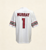 Vente en gros de jersey de haute qualité 1 # Murray 4 # Amour 18 # Maillot de football américain brodé Harrison Jr, maillot personnalisé