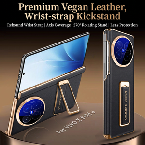 Applicable to VIVO XFold6 mobile <b>phone</b> case, wristband bracket, double hinge protection xfold6 anti-drop mobile <b>phone</b> case. - Product Image 1