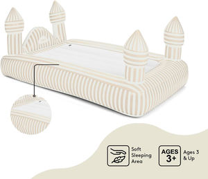 Matelas gonflable <span class=keywords><strong>de</strong></span> soirée pyjama <span class=keywords><strong>de</strong></span> château <span class=keywords><strong>de</strong></span> PVC pour des soirées <span class=keywords><strong>de</strong></span> film anniversaires Houseguests et <span class=keywords><strong>voyage</strong></span> - Product Image 5