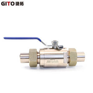 Vanne à boisseau sphérique manuelle haute pression en cupronickel B10, résistante à la corrosion et à l'eau de mer, pour eau et gaz, conception à soudure par emboîtement - Product Image 4