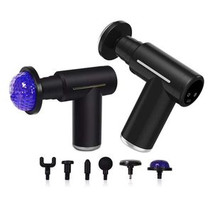Pistolet de massage à percussion avec compresse chaude pour la récupération musculaire des athlètes, soulagement des douleurs aux épaules, au cou et au dos - Vente en gros - Product Image 3