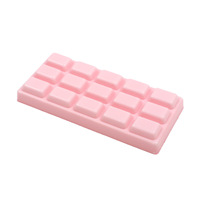 Jouets promotionnels en gros : Assortiment de jouets anti-stress à montée lente en forme de desserts de boulangerie, jouets sensoriels réalistes en forme de boîte de chocolat carrée