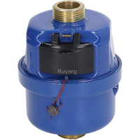 15mm Plastic ABS Household Cold Volumetric Rotary Piston Type Water Meter