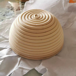 Bulat/Oval Rotan Anyaman Roti Pemeriksaan Keranjang Mangkuk Brotform Adonan DIY - Product Image 2