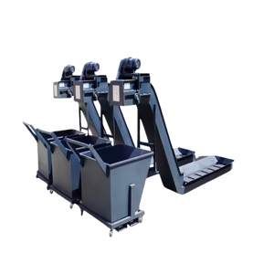 Özelleştirilmiş yüksek verim CNC torna çip konveyör makinesi montaj hattı hurda şekillendirme için manyetik plaka ile geliştirilmiş - Product Image 2