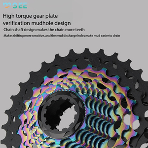 <span class=keywords><strong>Cassette</strong></span> de vélo SeeMore <span class=keywords><strong>12</strong></span> <span class=keywords><strong>vitesses</strong></span> 11-30T légère compatible Shimano <span class=keywords><strong>Sram</strong></span> HG Hub Driver - Product Image 6