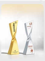 Nouveau trophée créatif en résine, médaille peinte