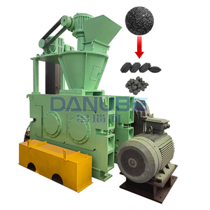Black Charcoal Powder Carbon Coal Dust Coconut Shell Briquette Ball Press Machine - Product Image 1