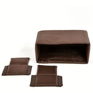 Sac à bandoulière horizontal pour homme en toile cirée et cuir pleine fleur, étanche, pour appareil photo reflex, idéal pour les loisirs et les voyages - Product Image 4