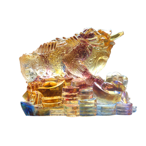 ArtFamily Crystal Glass Ornaments High Quality Design Animals with Lost-wax Process and Various Art Glass Crafts From Jiangsu