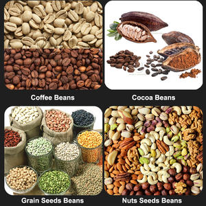 30-500 kg/lot Acier Inoxydable Chauffage Électrique Au Gaz <span class=keywords><strong>Coca</strong></span> Café Grains Pistache Graines <span class=keywords><strong>De</strong></span> Soja Noix Torréfacteur Torréfacteur - Product Image 3