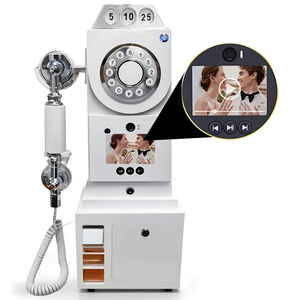Nuovo Video da parete per matrimonio Video per <span class=keywords><strong>telefono</strong></span> Video Audio Guest Book 1080P Vintage per eventi in cabina fotografica per festa di matrimonio - Product Image 1