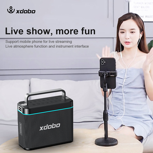 Xdobo USB/TF/AUX Strong Bass portatile Home Theater Subwoofer Party Stereo altoparlante Wireless Karaoke <span class=keywords><strong>verità</strong></span> 200W all'aperto - Product Image 3