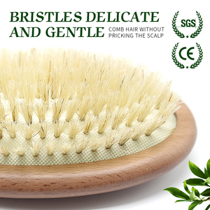 Cepillo <span class=keywords><strong>de</strong></span> pelo <span class=keywords><strong>de</strong></span> cerdas <span class=keywords><strong>de</strong></span> jabalí suave Natural, peine <span class=keywords><strong>de</strong></span> <span class=keywords><strong>madera</strong></span>, cepillo <span class=keywords><strong>de</strong></span> pelo desenredante <span class=keywords><strong>de</strong></span> <span class=keywords><strong>madera</strong></span> <span class=keywords><strong>de</strong></span> haya <span class=keywords><strong>de</strong></span> Color claro para mujer, logotipo personalizado - Product Image 2