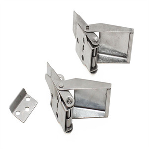 Serrure de meuble en acier inoxydable Xin Jieliang DK607-1-2-3, sans clé, durable, accessoire de quincaillerie industrielle - Product Image 3