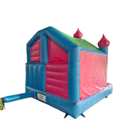 Château Gonflable Commercial avec Toboggan et Aire de Saut pour Enfants – Idéal pour la Location de Fêtes
