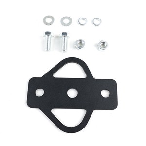 Adaptador de gancho de remolque de tres vías de alta resistencia, de acero, con 3 orificios, para tractor, carrito de golf, cortacésped, capacidad máxima de carga de 50 lb. - Product Image 4