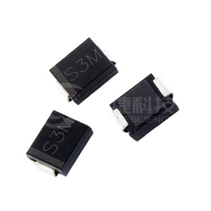 Gelijkrichterdiode S 3M 1n5408 3a/<span class=keywords><strong>1000V</strong></span> S 3Mb Smd DO-214AA/Smb (10 Stuks) - Product Image 3