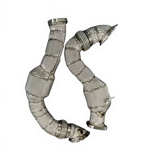 Tuyau d'échappement pour BMW 135i 335i Z4 E82 E87 E81 <span class=keywords><strong>E90</strong></span> E91 E92 N54 avec catalyseur - Product Image 2