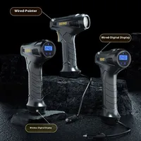 Mini compresseur d'air électrique portatif pour pneus de voiture, type pistolet, avec arrêt automatique intelligent, recharge USB, pour voiture, vélo, mini-voiture