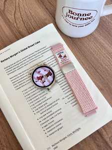 18/20/22 حزام تحرير سريع عالمي مجدول حلقة جرو لطيف لsamung/hواهو/Garmin - Product Image 4