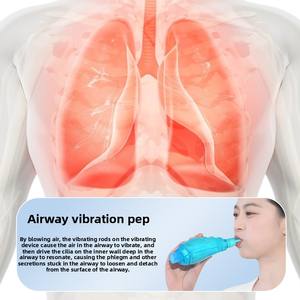 Dispositivo de Entrenamiento Respiratorio por Vibración, Presión Positiva por Vibración para <span class=keywords><strong>la</strong></span> Función Pulmonar, <span class=keywords><strong>Flauta</strong></span> Portátil para Niños y Ancianos con EPOC - Product Image 3